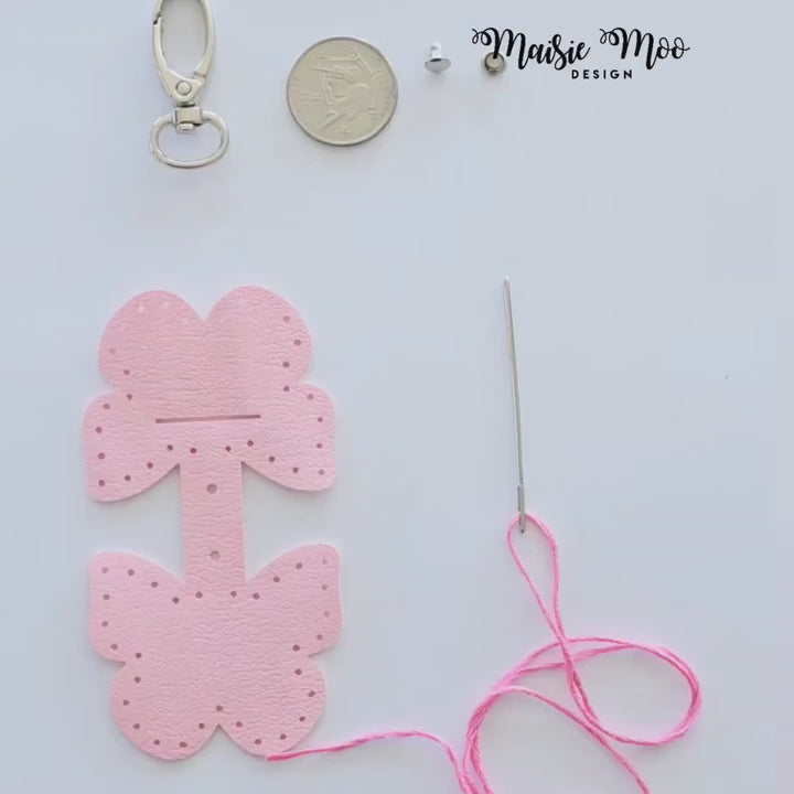 EasyStitch Coin Keeper Faux Leather Crafts for Cricut and Silhouette by Maisie Moo Design