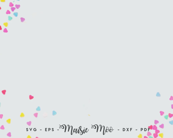 Easter Bunny Hug | Keychain or Bag Charm Faux Leather Crafts for Cricut & Silhouette by Maisie Moo