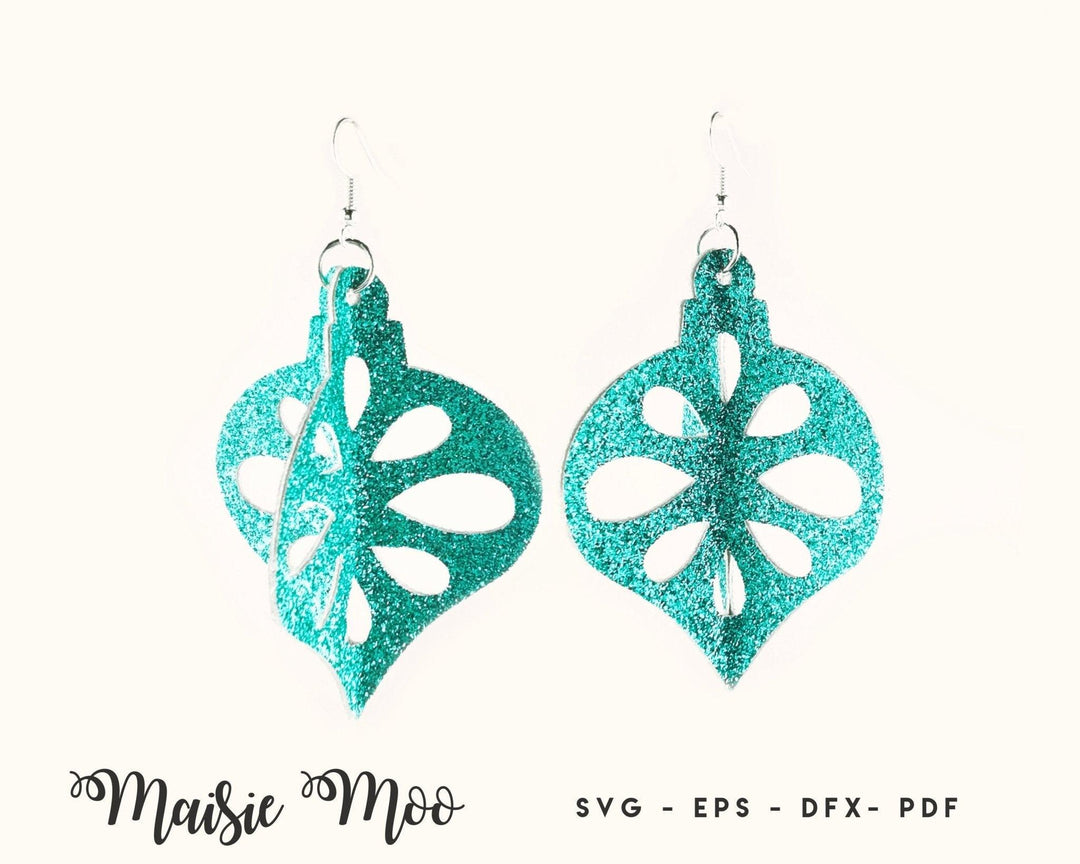 Christmas Bauble 3D Earring Collection - Maisie Moo