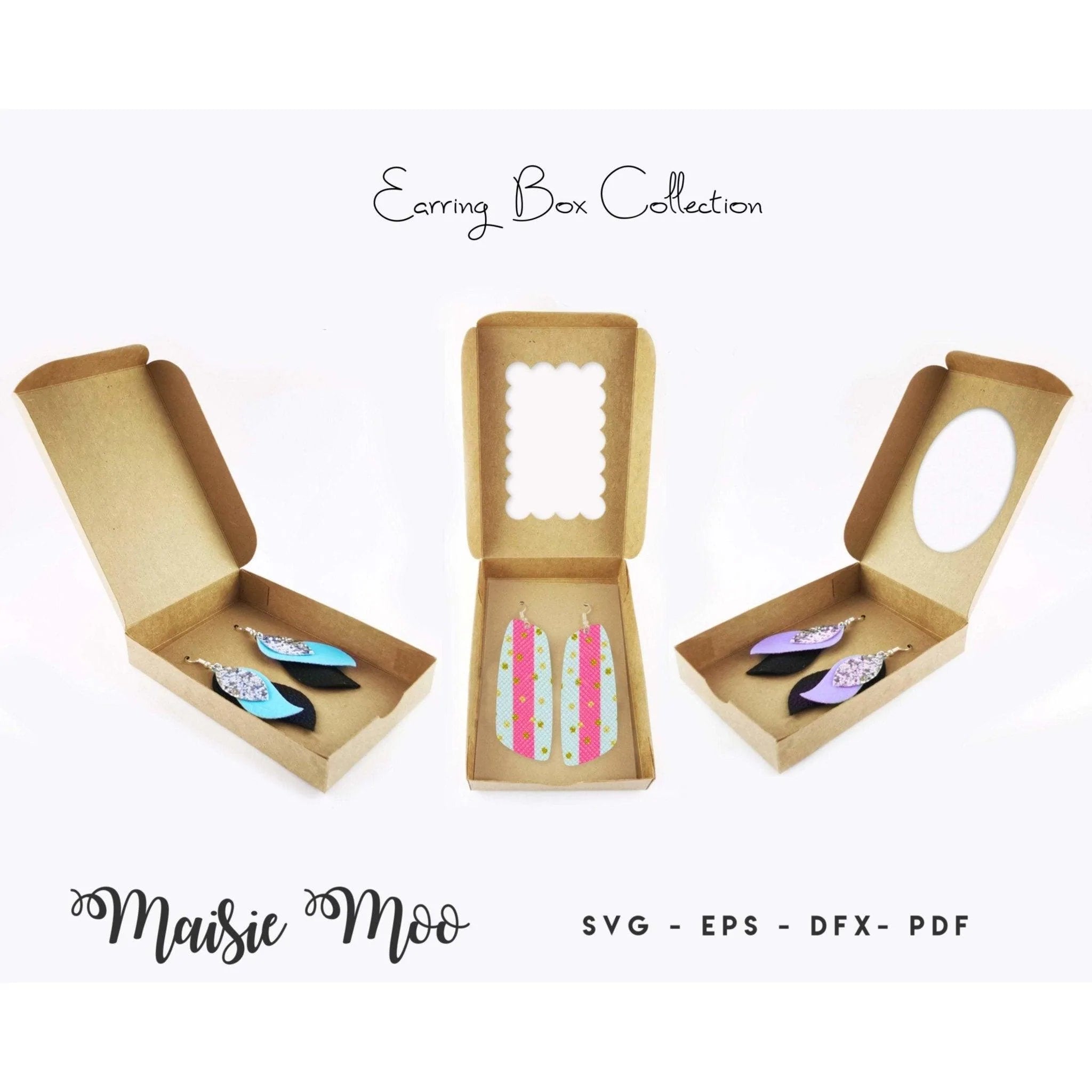 Earring Boxes:: PrintingCircle