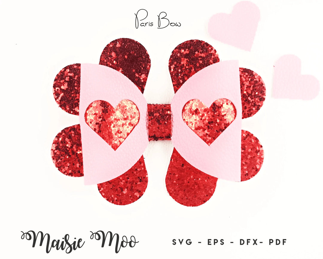 Paris Bow SVG - Maisie Moo