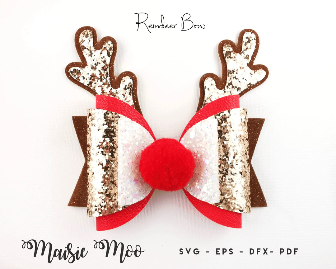 Reindeer Antler Bow - Maisie Moo