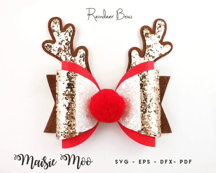 Reindeer Antler Bow - Maisie Moo