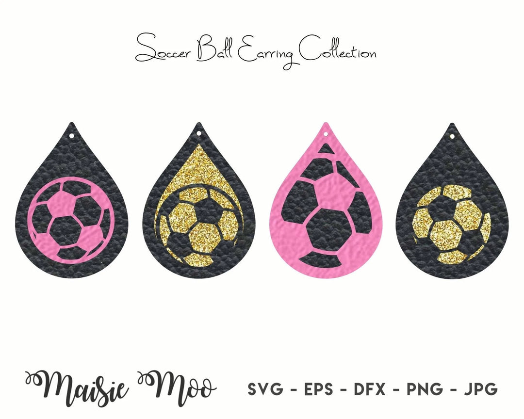 Soccer Earring Collection - Maisie Moo