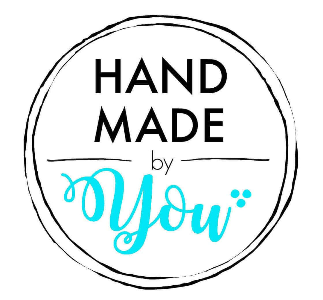 Hand Made by You logo in a circular design emphasizing handmade crafts and personal touch.