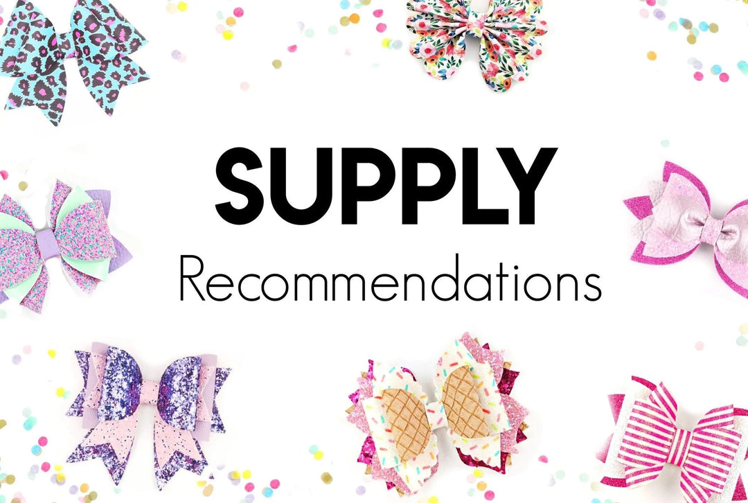 Supply Recommendations - Maisie Moo
