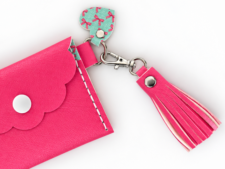 FREE Faux Leather Rivet Tassel Pattern – 4 Sizes