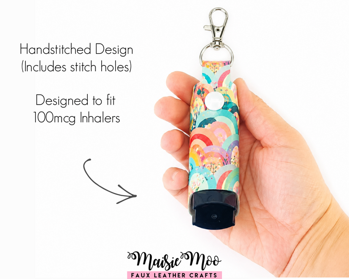 Easy Stitch Asthma Inhaler Holder SVG Pattern