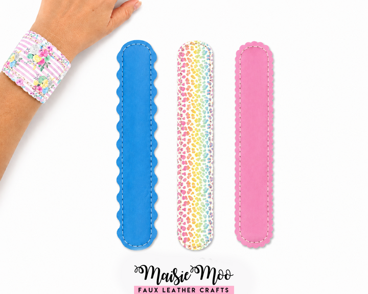 Slap Bracelet Cover SVG, EasyStitch Bracelet Pattern,