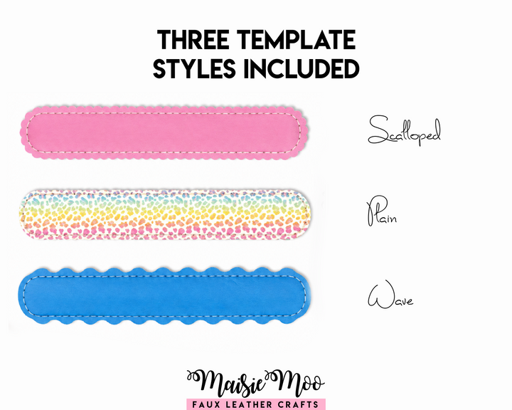 Slap Bracelet Cover SVG, EasyStitch Bracelet Pattern,