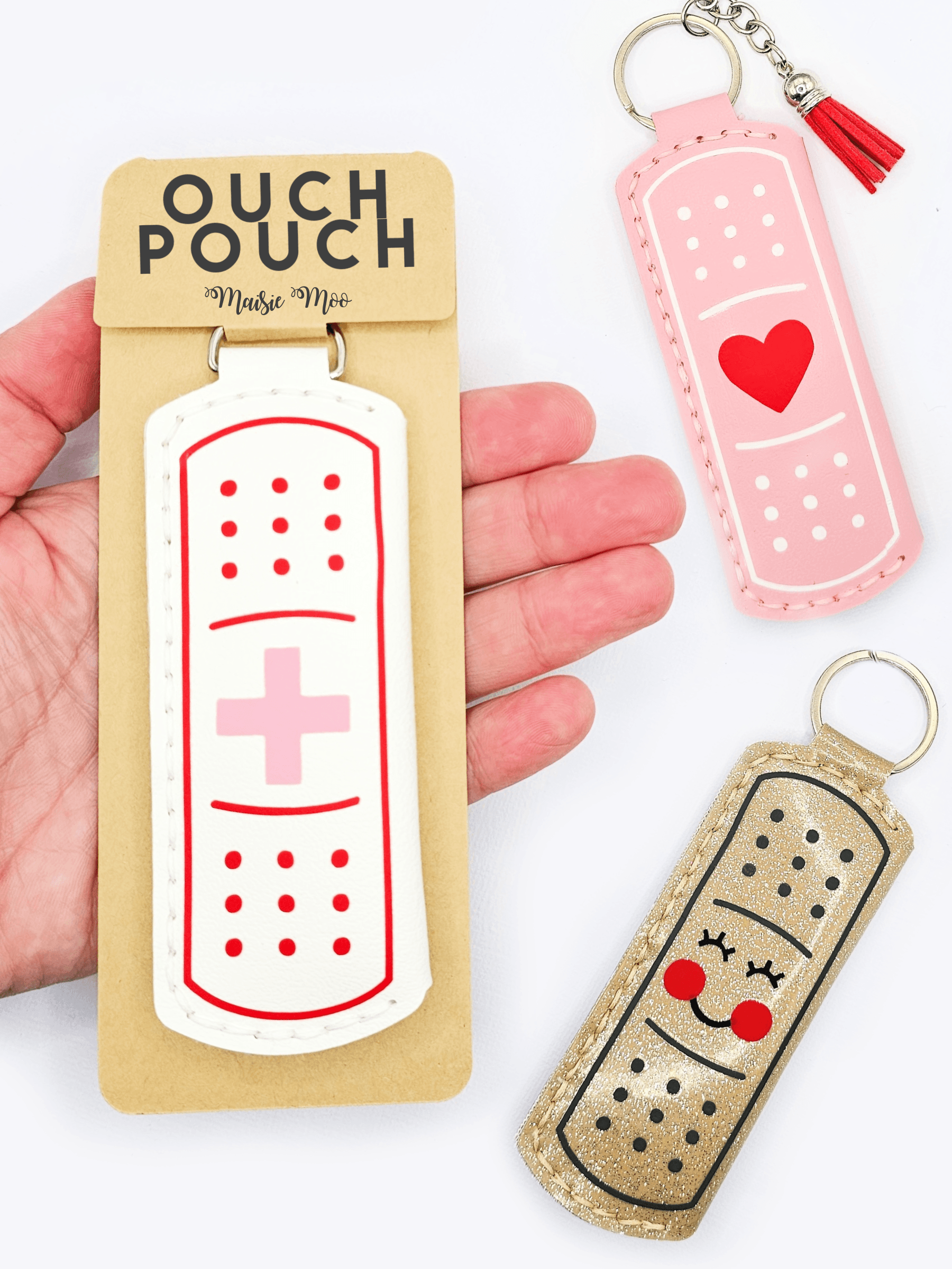 bandaid holder SVG | First Aid Pouch Keychain – Maisie Moo