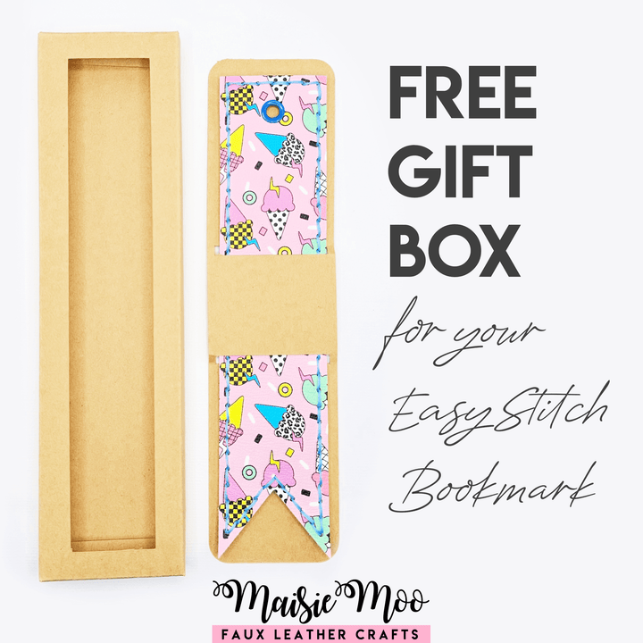 Free Gift Box for EasyStitch Bookmarks by Maisie Moo Design