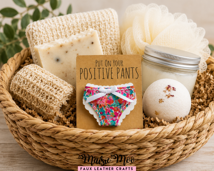 Positive Pants Pocket Hug SVG, Put On Your Positive Pants Gift