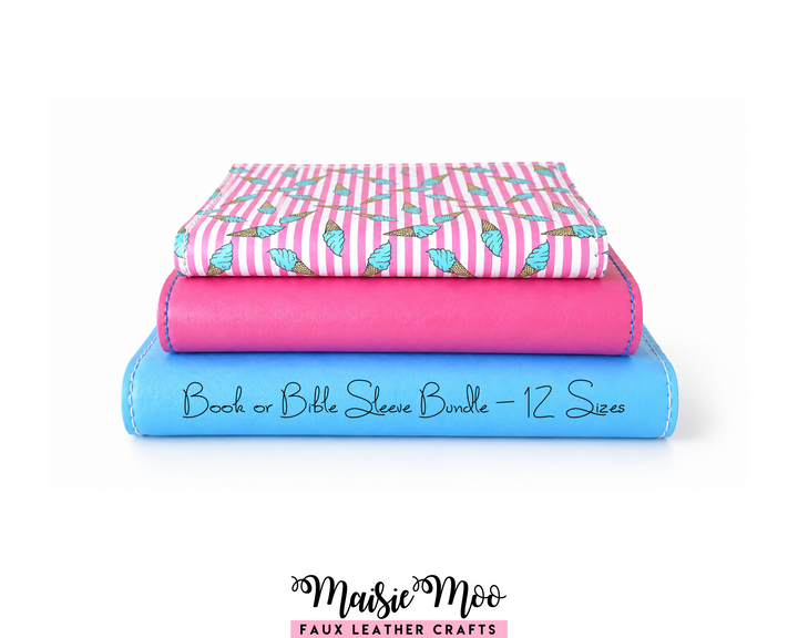 Book Cover SVG Bundle – Small, Medium & Large EasyStitch