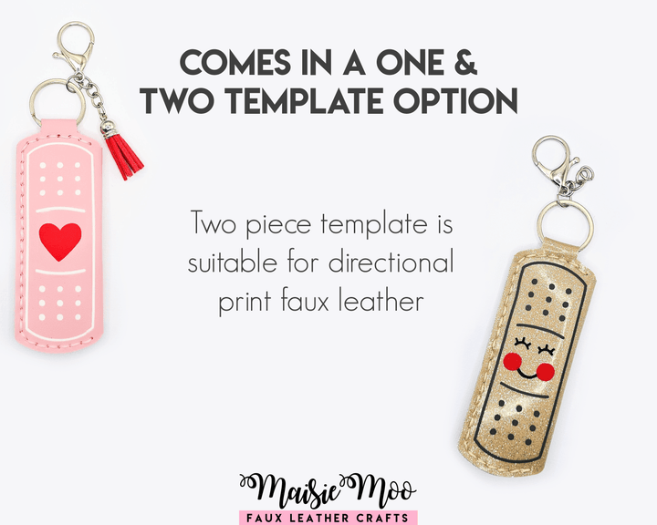 Bandaid Holder SVG, First Aid Pouch Keychain