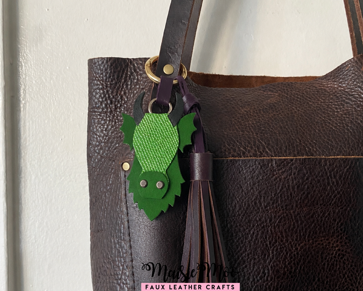 Dragon, Fairy & Unicorn Leather Keychain SVG Bundle