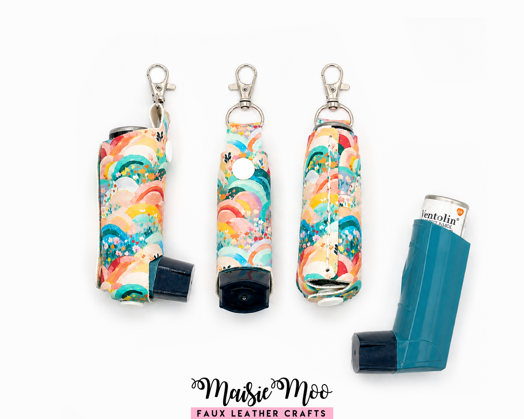 Easy Stitch Asthma Inhaler Holder SVG Pattern