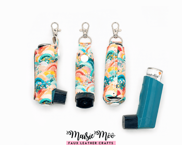 Easy Stitch Asthma Inhaler Holder SVG Pattern
