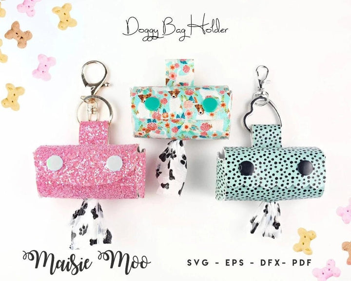 Doggy Poop Bag Holder - Maisie Moo