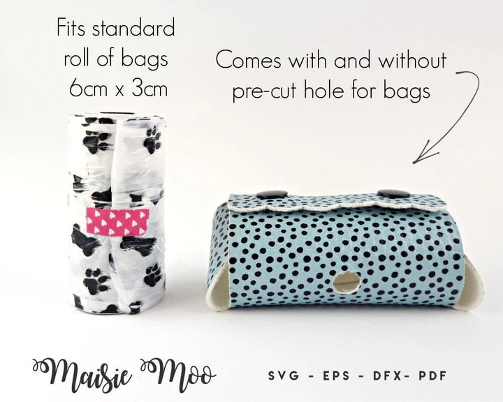 Doggy Poop Bag Holder - Maisie Moo