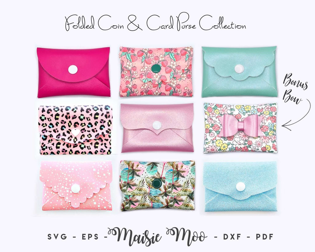 Folded Card & Coin Purse Collection - Maisie Moo
