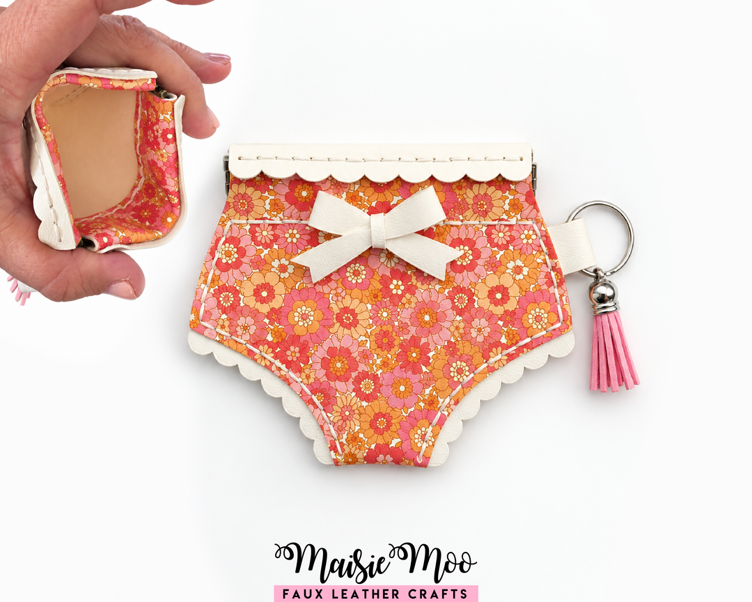 Granny Pants Flex Frame Purse SVG & PDF Pattern