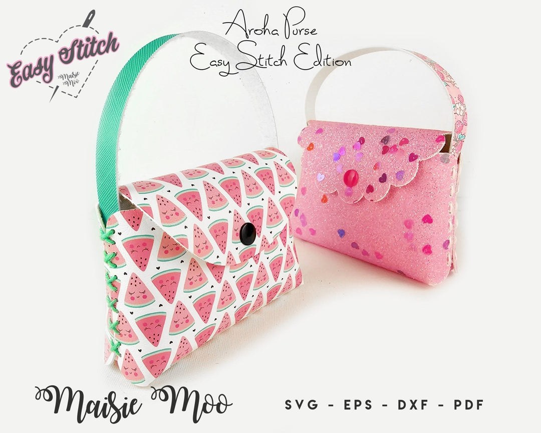 Easy Stitch Aroha Purse Purse - Maisie Moo