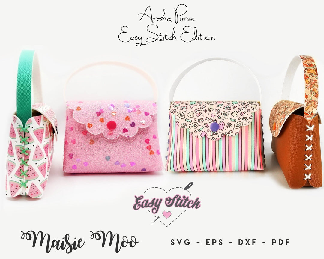 Easy Stitch Aroha Purse Purse - Maisie Moo