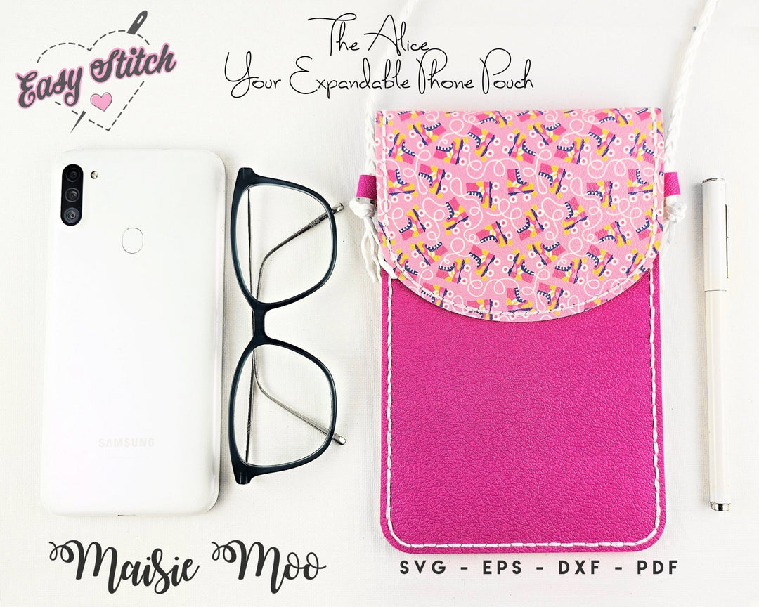 The 'Alice' Expandable Phone Pouch - Maisie Moo