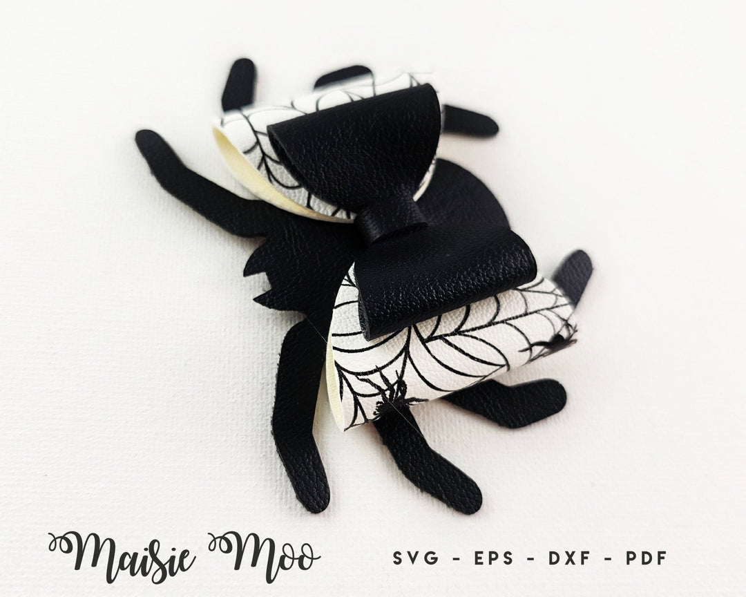 Stella the Spider Halloween Hair Bow - Maisie Moo