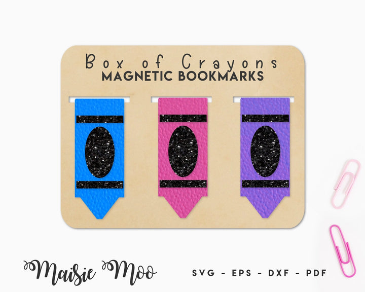 Back to School Magnetic Bookmark Collection - Maisie Moo