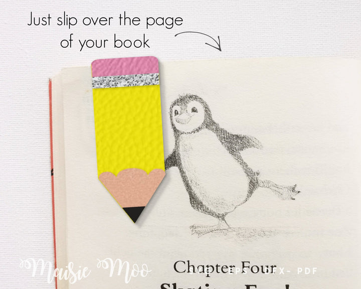 Back to School Magnetic Bookmark Collection - Maisie Moo