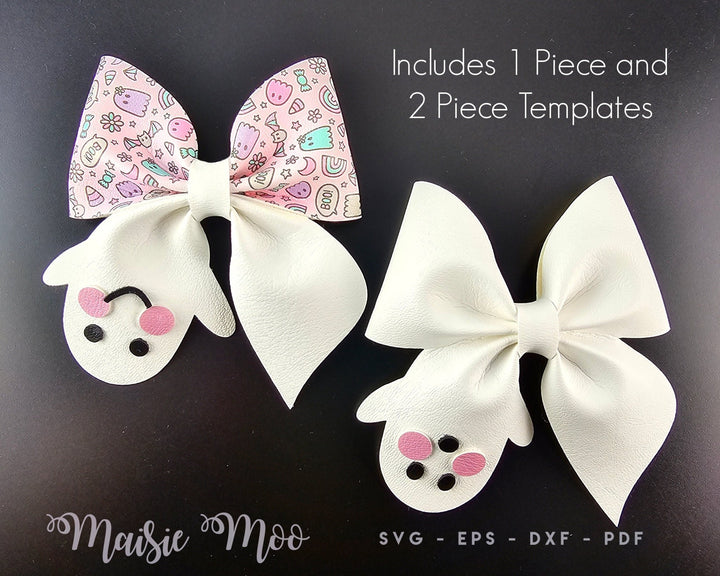 Halloween Ghost Simply Sailor Bow - Maisie Moo