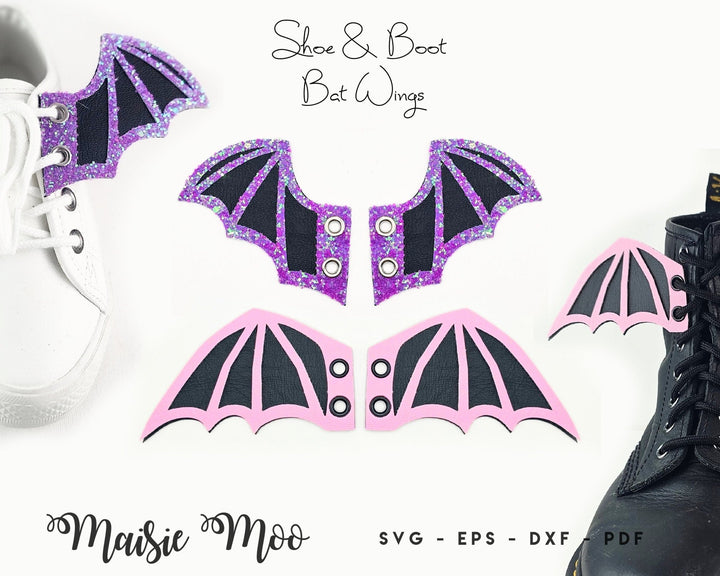 Boot & Shoe Bat Wings - Maisie Moo