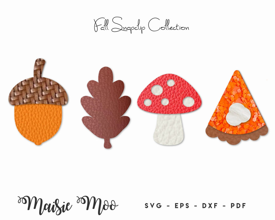 Fall Snap Clip Collection - Maisie Moo