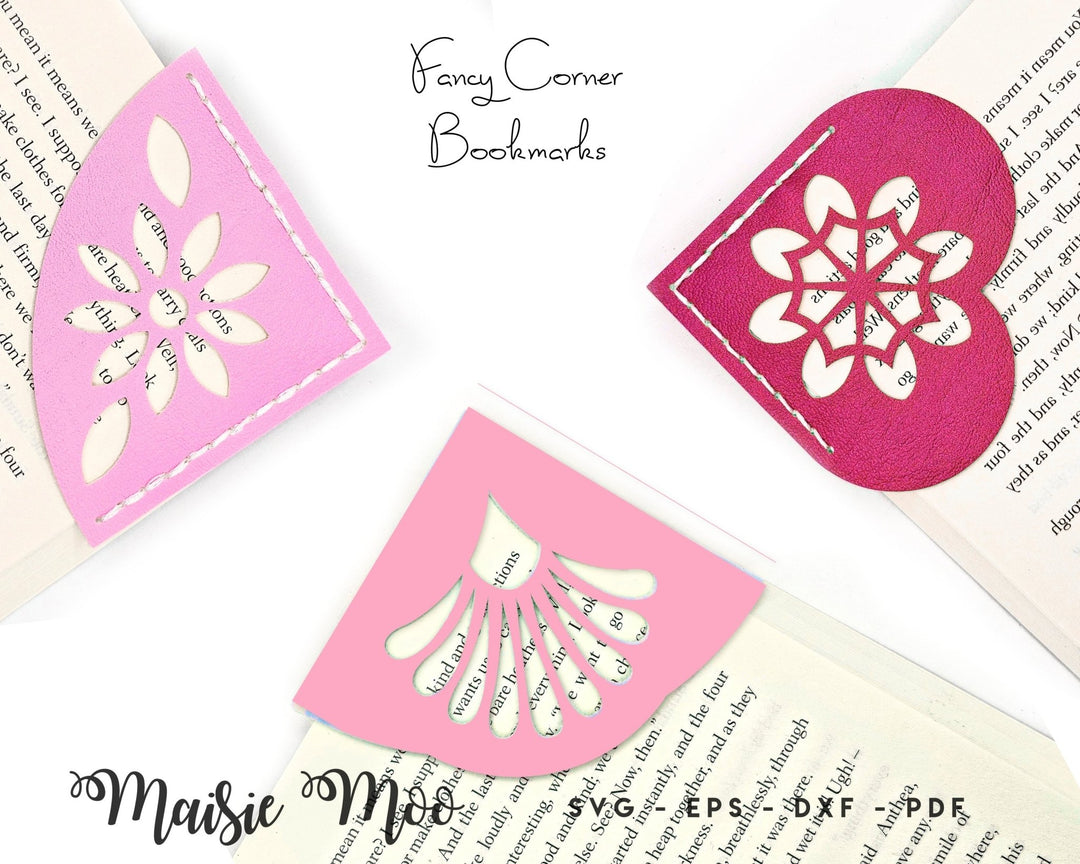 Fancy Corner Bookmarks - Maisie Moo