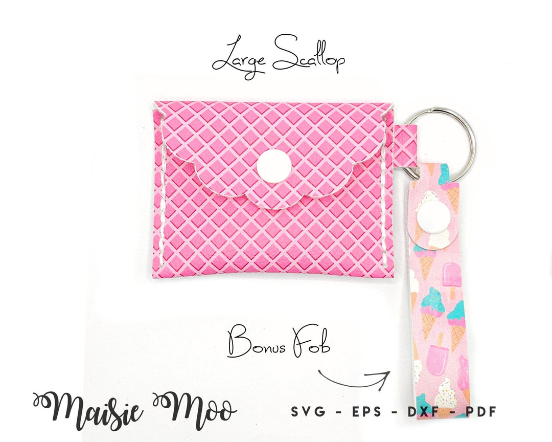 EasyStitch Keychain Coin Purse - Maisie Moo