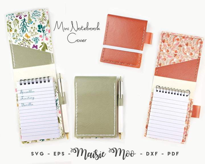 Mini Notebook Cover - Maisie Moo