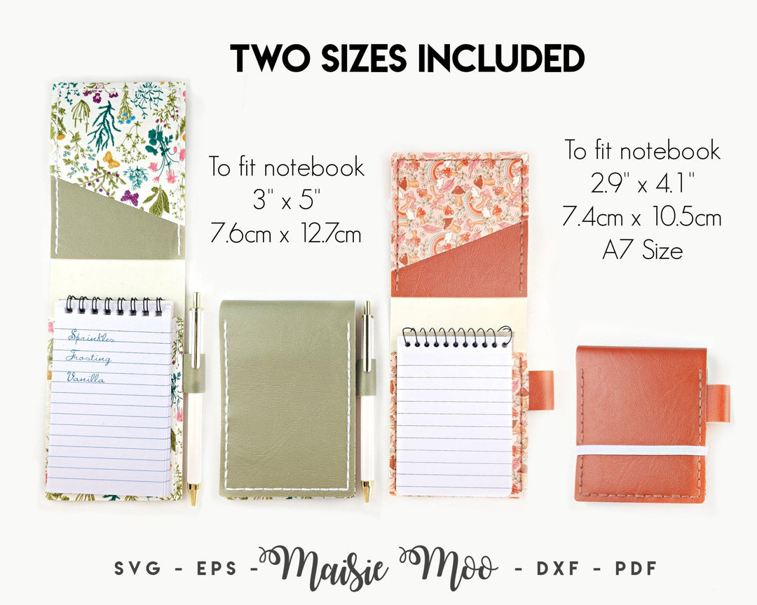 Mini Notebook Cover - Maisie Moo