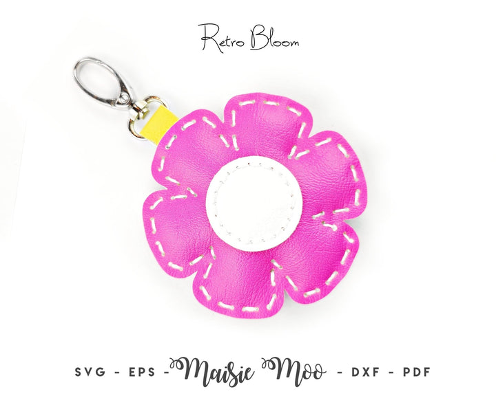 Faux Leather Bag Charm or Keychain - Maisie Moo