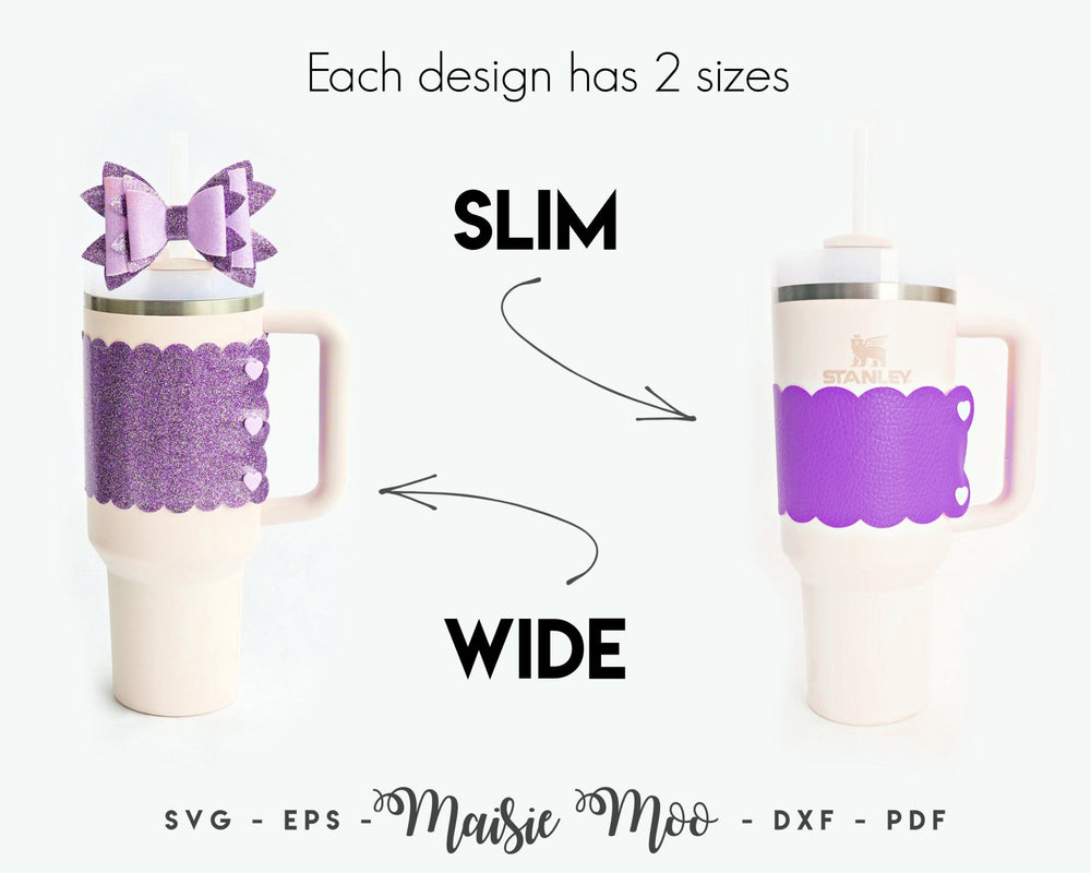 30oz Tumbler Wrap - Maisie Moo