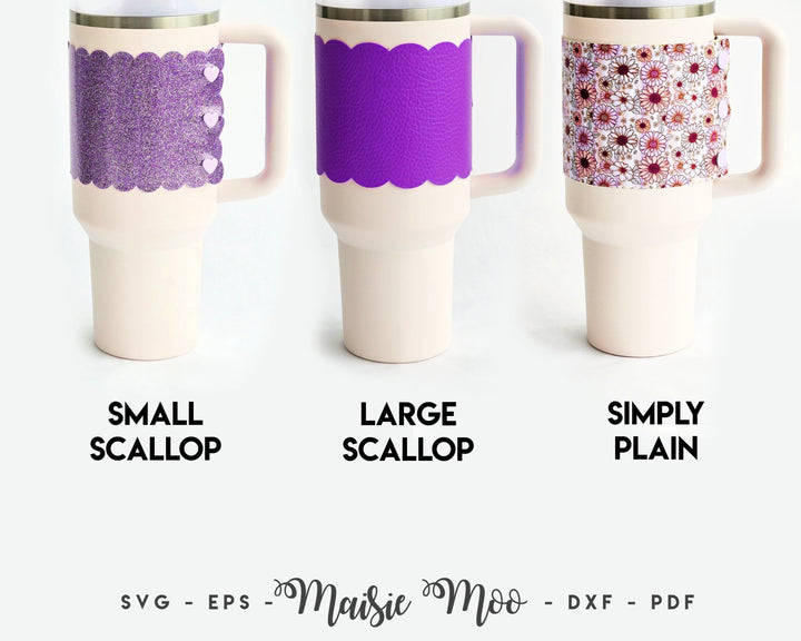 30oz Tumbler Wrap - Maisie Moo