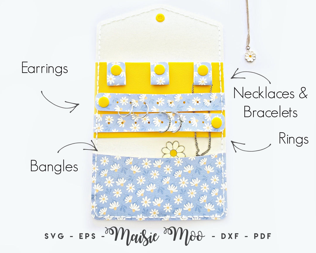 Travel Jewelry Pouch - Maisie Moo