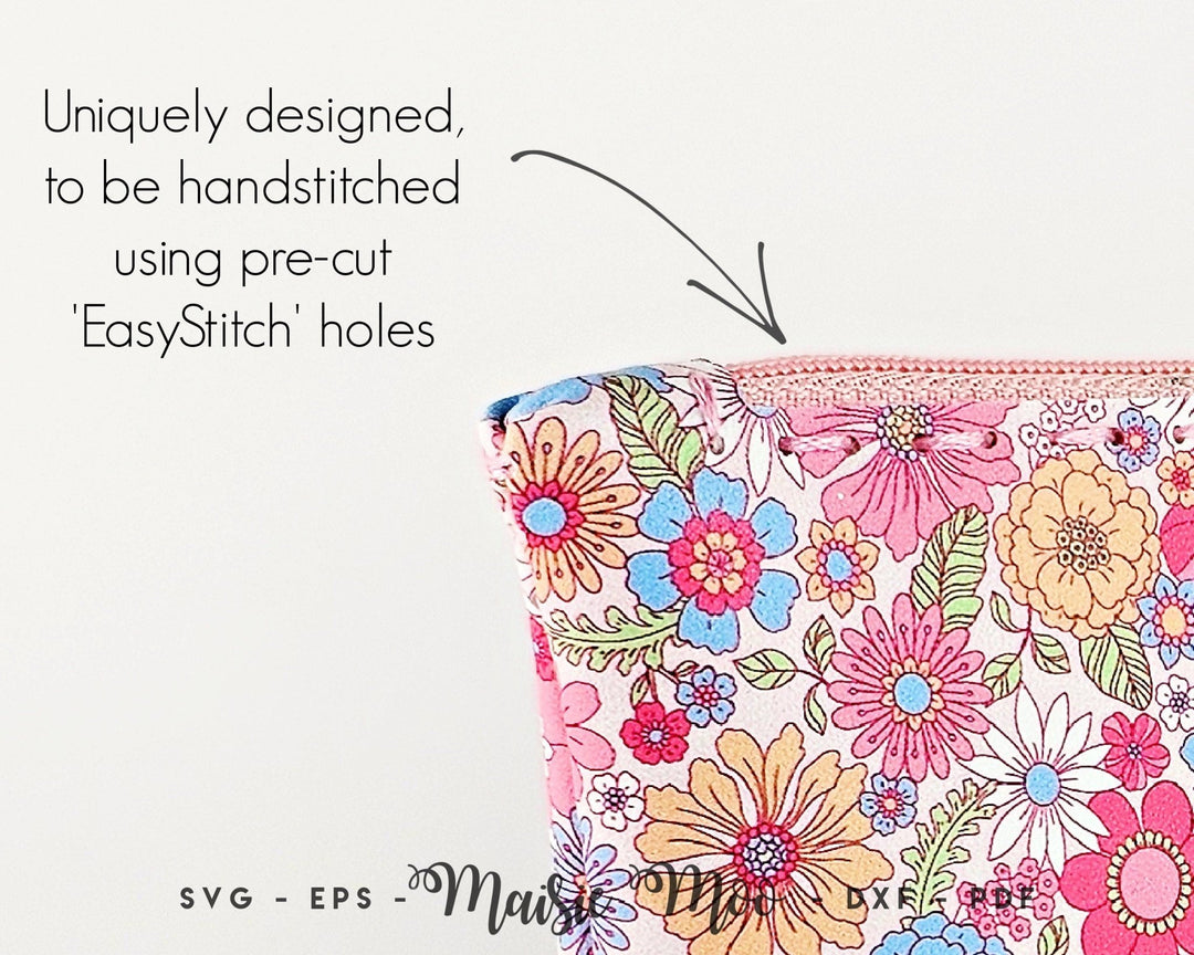 The Clara Zipper Pouch - Maisie Moo