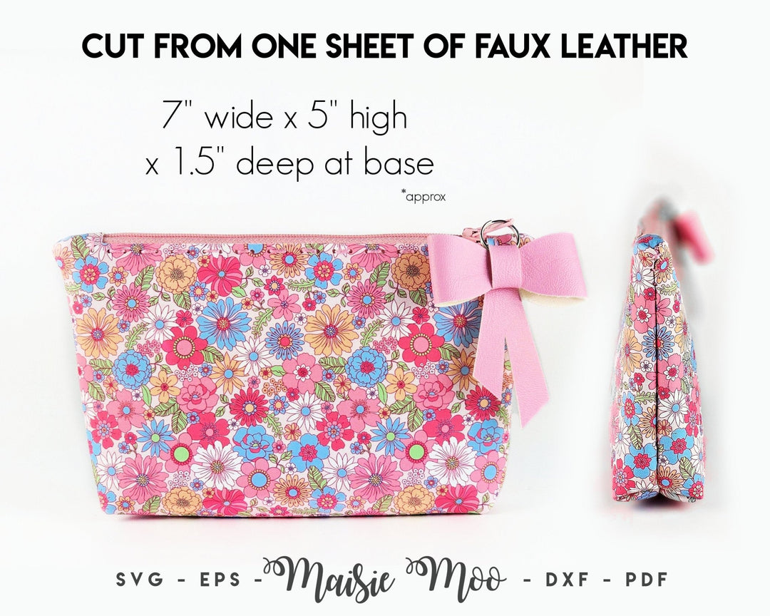 The Clara Zipper Pouch - Maisie Moo