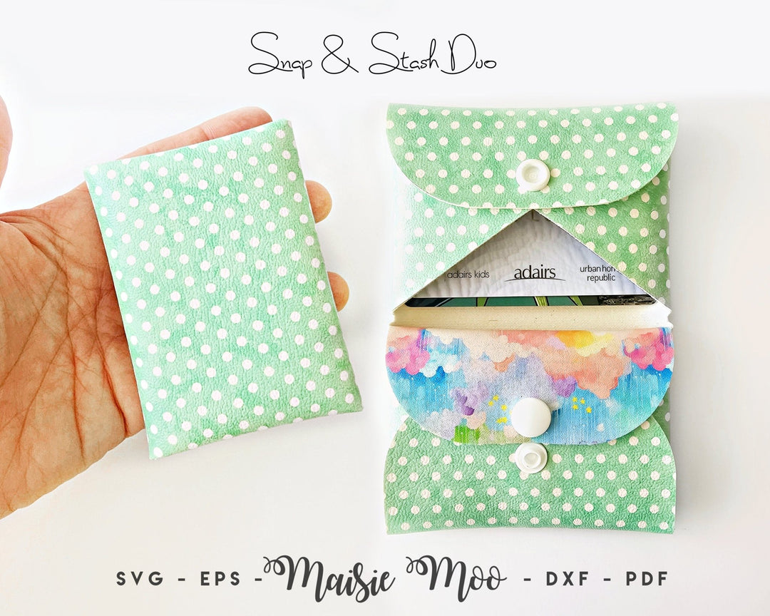 Duo Card & Coin Wallet - Maisie Moo