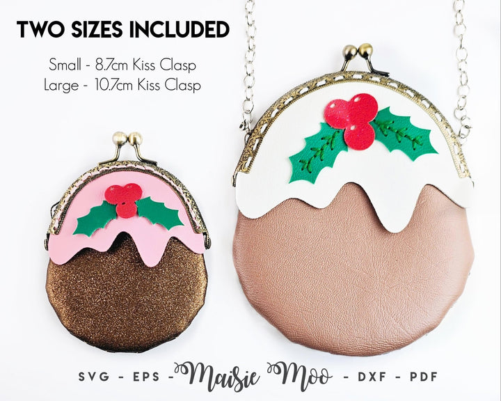 Christmas Pudding Purse & Bag - Maisie Moo