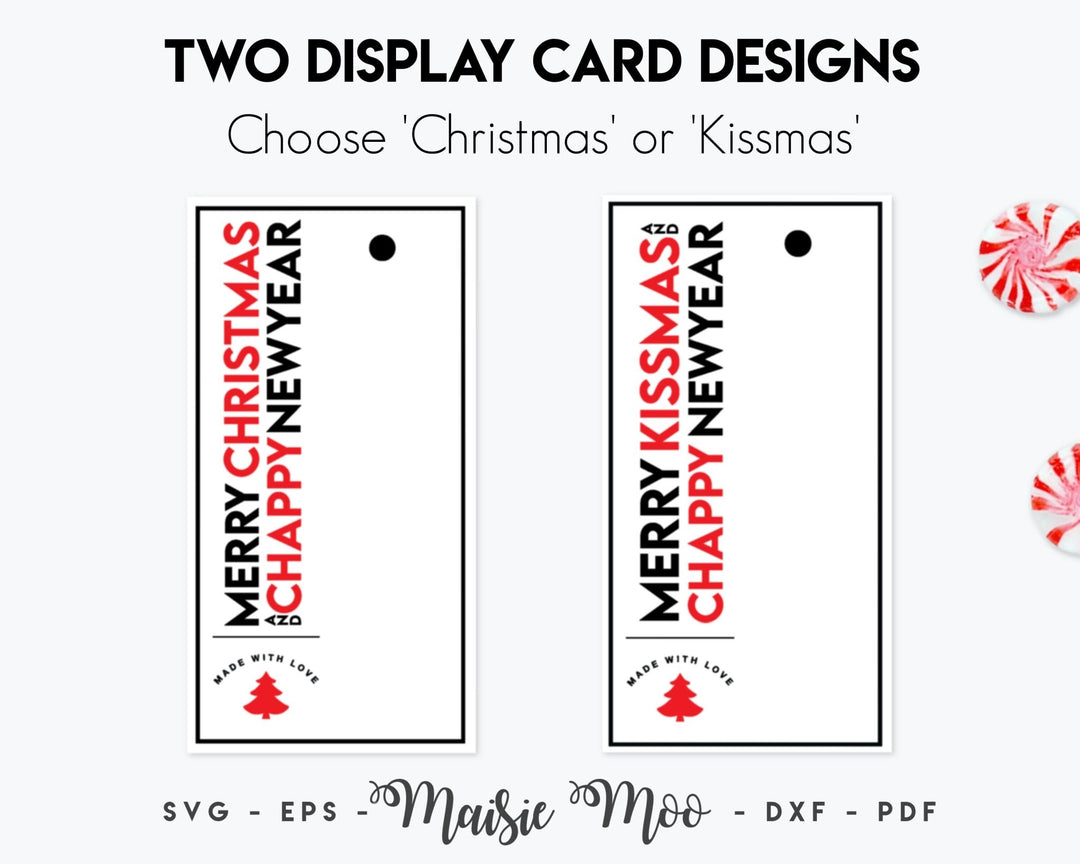 Christmas Chappy Hug & Display Cards - Maisie Moo