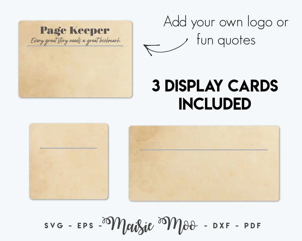 Personalised College Magnetic Bookmark Faux Leather Crafts for Cricut and Silhouette by Maisie Moo Design