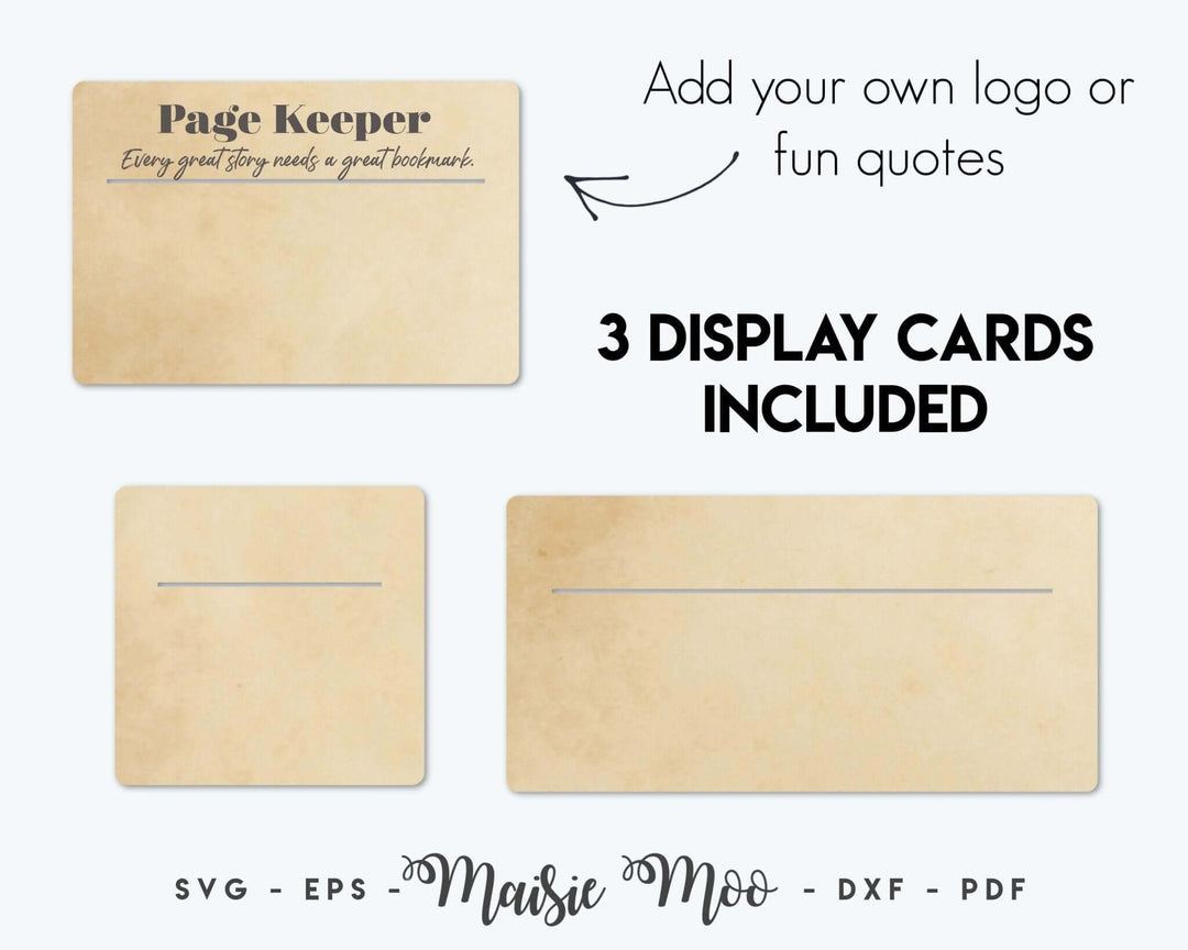 Personalised College Magnetic Bookmark Faux Leather Crafts for Cricut and Silhouette by Maisie Moo Design